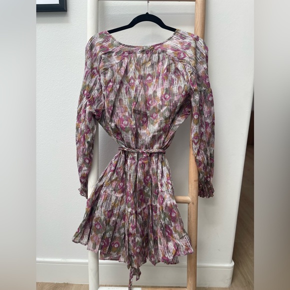 Zara multicolor print with braided belt - Picture 4 of 7